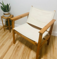 IKEA vintage safari lounge chaise fauteuil 