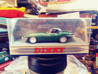 1968 Jaguar 'E' Type MK 1 1/2 Green Dinky DY-1 1:43 MIB