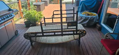 Bought this last spring for my dogs as I have bad knees and have a hard time walking them. Turns out...