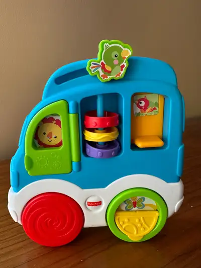 Fisher-Price Animal Friends Discovery Car Interactive Baby toy. , View more