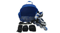 Switchers Ice/Inline Skates, Blue $45 plastic chassis and steel