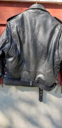 Leather Cruiser style jacket