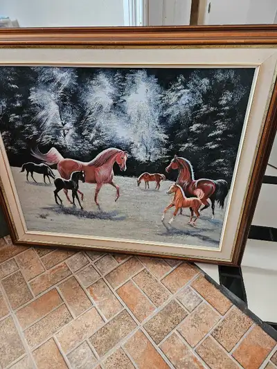 Morgan horse hand painted, View more