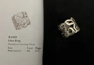 Former Silpada rep selling gently used or brand new jewelry. Each ring has its own unique design and...