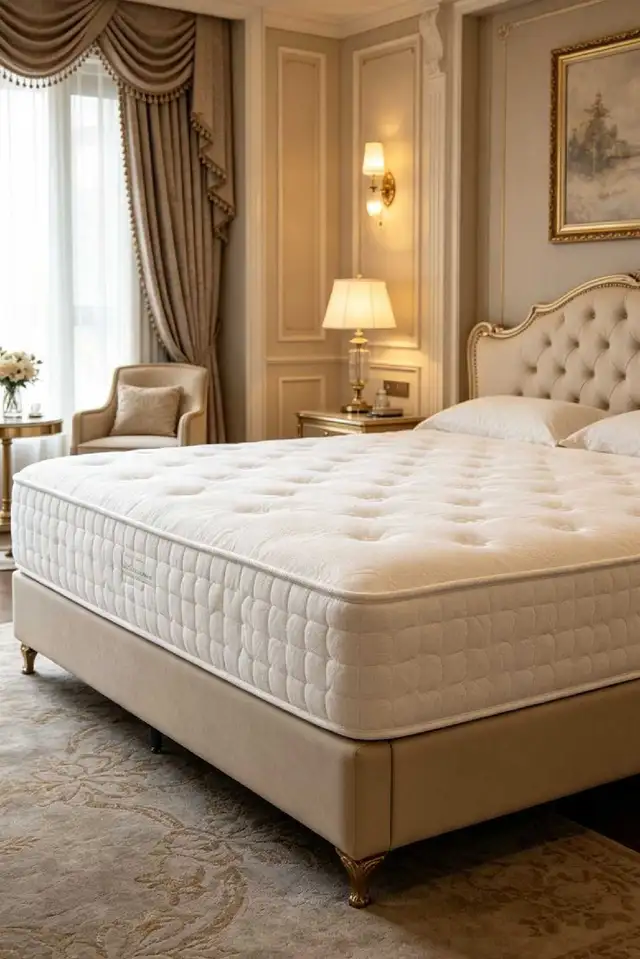 Brand New 8 inches White coloured Mattresses for Sale in Beds & Mattresses in Delta/Surrey/Langley - Image 4