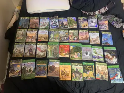 I'm selling a collection of Magic Tree House books. This set includes a variety of titles that have...