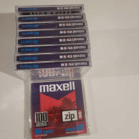 Maxwell Zip Disk 100MB Lot Of 9