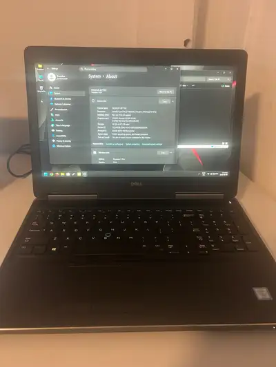 Dell Presision 7520 Laptop, View more