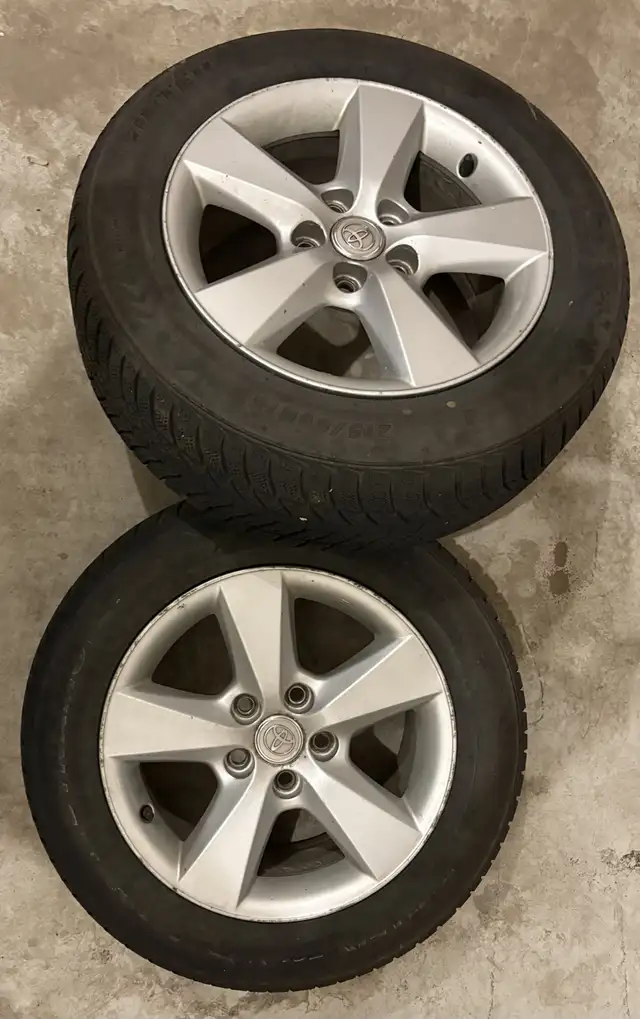 Winter tires on Toyota Rims in Tires & Rims in St. Albert - Image 3