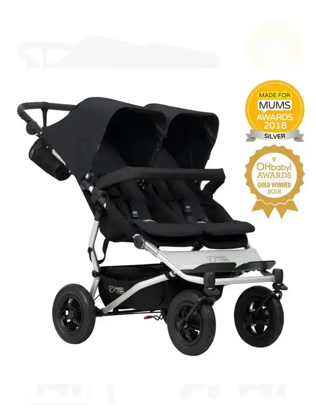 Mountain buggy duet 4Wheels stroller with accessories in Strollers, Carriers & Car Seats in Gatineau - Image 4