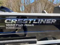 2018 Crestliner1650 Fish Hawk