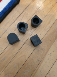 SET 4 STABILITY FITS FOR STATIONARY BIKE