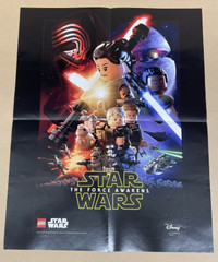 LEGO Star Wars Episode VII The Force Awakens 20" x 16" Poster