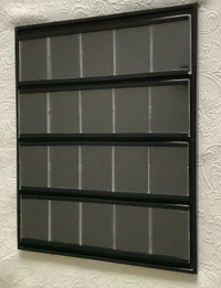 Sports Card Collector Case Wall Frame