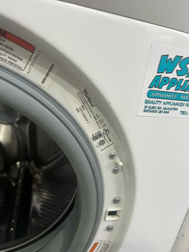whirlpool!! apartment size washer electric dryer set  in Washers & Dryers in Mississauga / Peel Region - Image 8