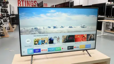 Samsung 50” RU7100 4K UHD Smart LED TV, View more