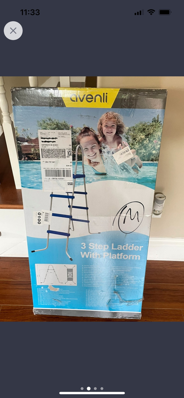 Pool Ladder Brand New Still in box in Hot Tubs & Pools in Dartmouth