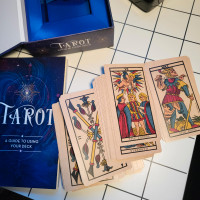 Marseilles tarot deck and book set - lovely gift