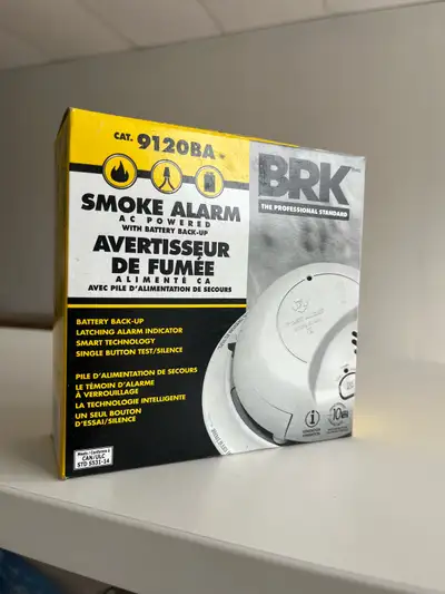 BRK First Alert Smoke Alarm - New in Box, View more