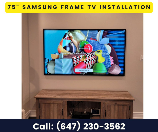 Tv Installation LED, LCD, FRAME TV, MANTLE MOUNTS in General Electronics in Oakville / Halton Region