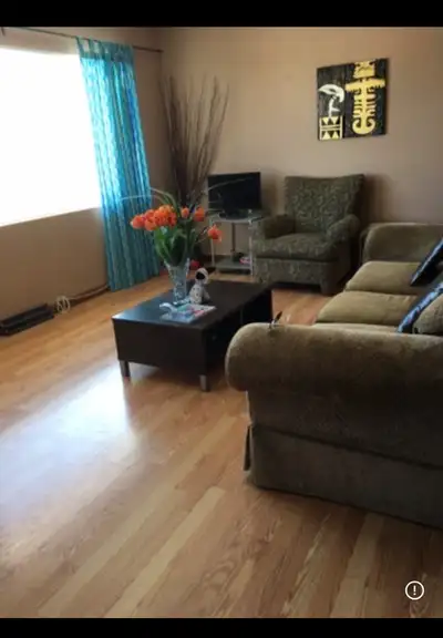 You will share main floor suite with 2 Male only . Available July 01 Bright Furnished ROOM in the co...