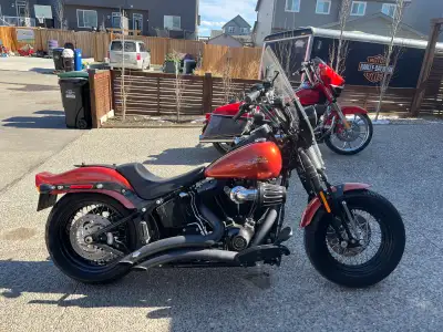 2009 Harley Davidson Crossbones 103 inch Asking $13,995.00 No GST Super rare factory orange 103 cubi...