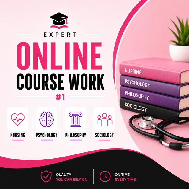 NURSING, PSYCHOLOGY, PHILOSOPHY, SOCIOLOGY ONLINE COURSE WORK #1