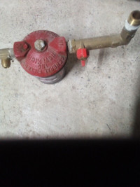 OIL TANK FILTER WITH SHUT OFF VALVE