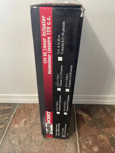 New price Brand new 12volt 6” 900lbs actuator. New sell for more then $380. Willing to drop off depe...