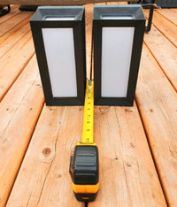NEW (PAIR) LED OUTDOOR WALL SCONCES RATED IP65