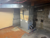 Oil-Fired Furnace & Ductwork 