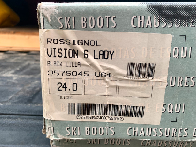 Vision 6 lady black villa ski boots in Ski in Mississauga / Peel Region - Image 3