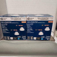 Commercial Electric 2-Pack 4 inch Recessed Led Trim Brand New 