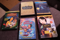 Disney DVD animated film movie Lot 