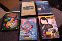 Disney DVD animated film movie Lot 
