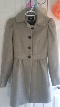 For sale....Ladies trendy wool like coat