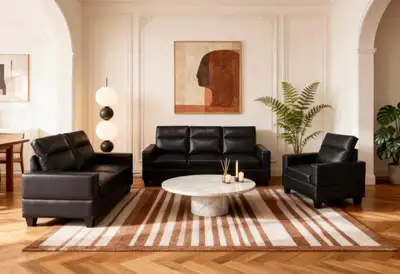 Leather Sofa Set, View more