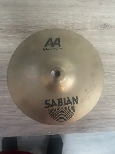 Sabian 10” Spash cymbal , View more