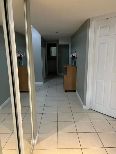 Walkout 2 bedroom basement for rent in Mississauga, near Derr McLaughlin/Mavis. Really open, spaciou...