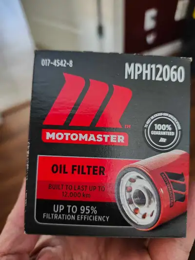 Brand new in box. Motormaster Oil Filter. West side pickup. No holds without payment. Message throug...