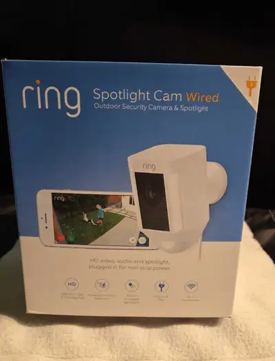 Ring Security Camera Wired, View more