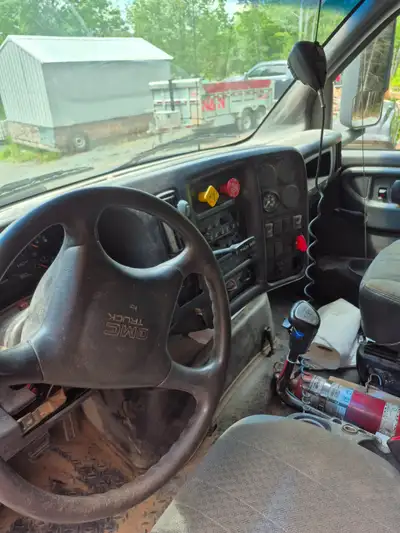 This 2003 GMC 8500 Topkick dump truck for sale runs and drives needs work to be back on road asking...