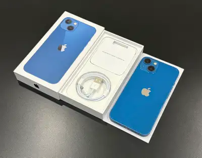 Apple iPhone 13 128GB Blue - UNLOCKED - READY TO GO!, View more