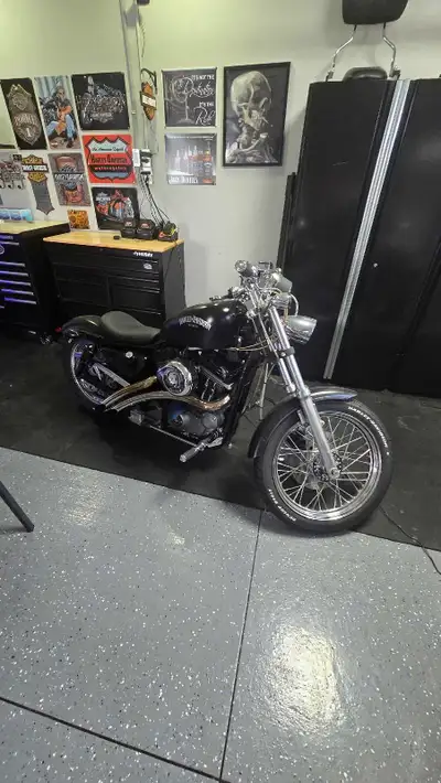 1988 883, updated to a 1991 1200cc 5 speed. New tires and chrome spoke wheels. New breaks, new S&S c...