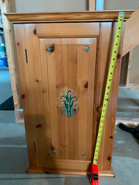 Solid pine  cabinet