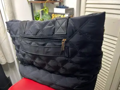 Quilted laptop bag, View more