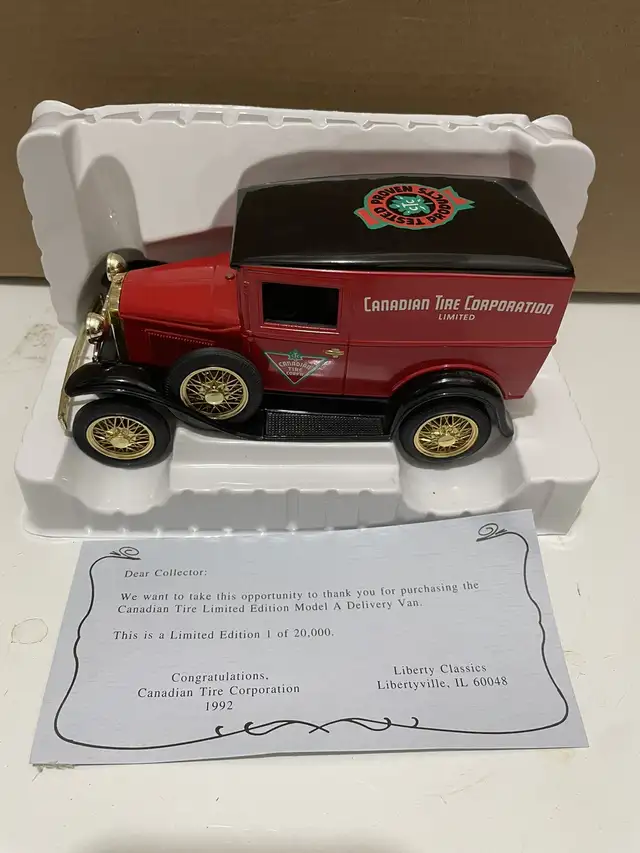 Liberty Classics Ford Model A 70th Anniversary Canadian Tire in Arts & Collectibles in Winnipeg - Image 3