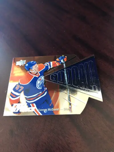 Connor Mcdavid upper deck rookie insert card, View more