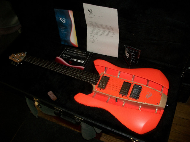 RKS Ribbed Orange Krush 2005 Excellent with OHSC in Guitars in Ottawa