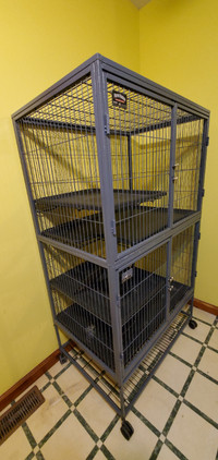 MidWest Deluxe Ferret Nation Double Unit Ferret Cage (Model 182)